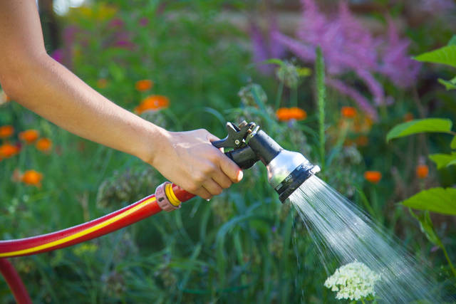 お庭の植物への水やりに便利 おすすめ散水用ロングノズルをご紹介